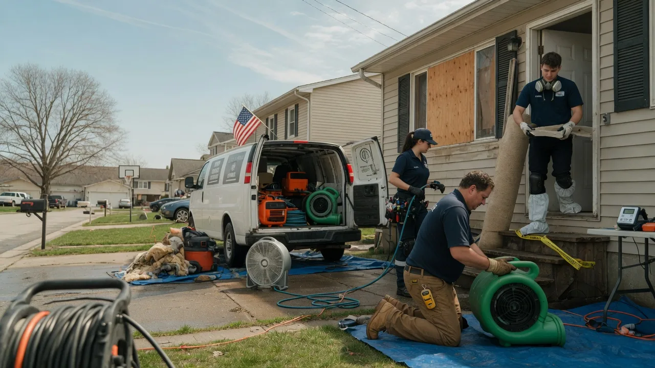 Water Damage Restoration in Lapaz, IN near me